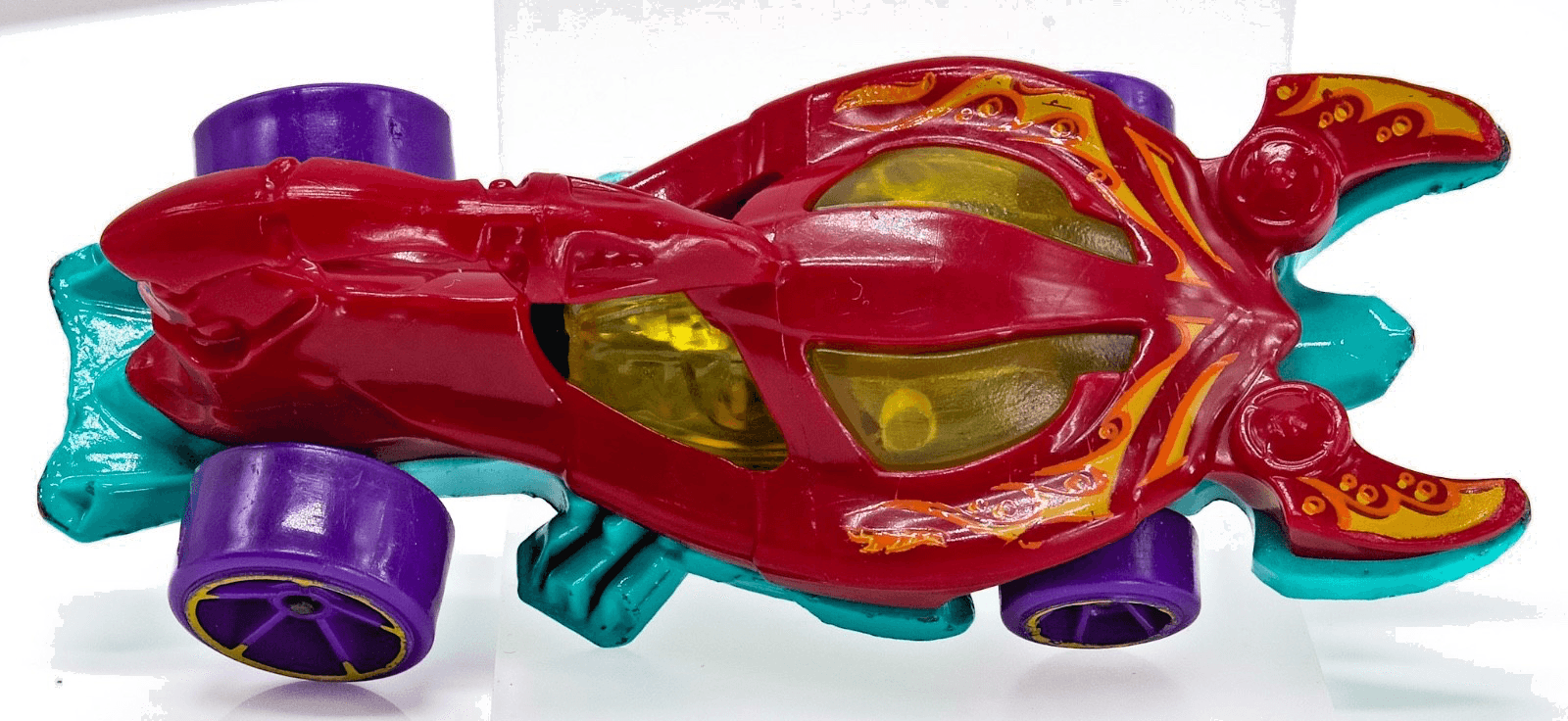 2016 Hot Wheels Street Beasts ~ SCORPEDO (204/250) ~ Red Cyan Purple Diecast - Thumbnail 9