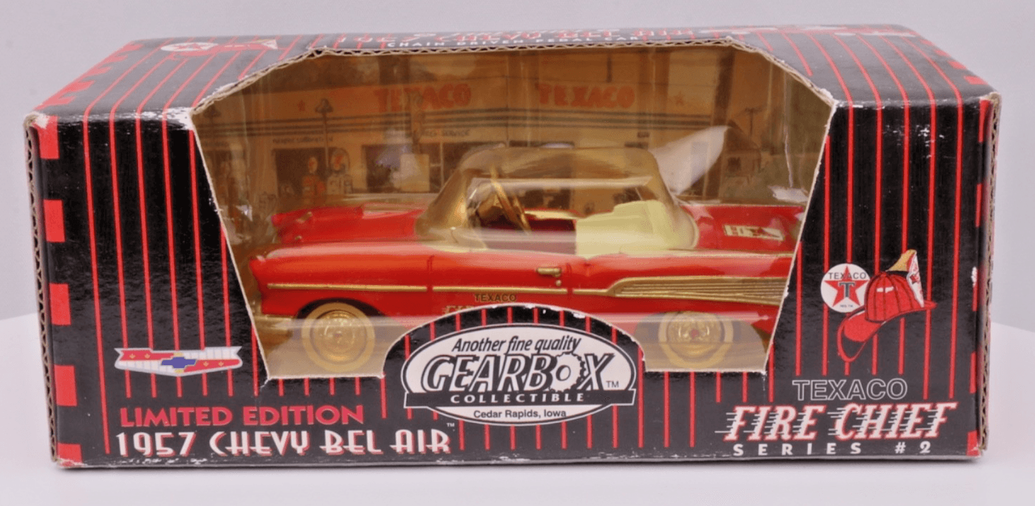 Gearbox Collectible ~ Texas Fire Chief Series #2 ~ 1957 Chevy Bel Air Fire