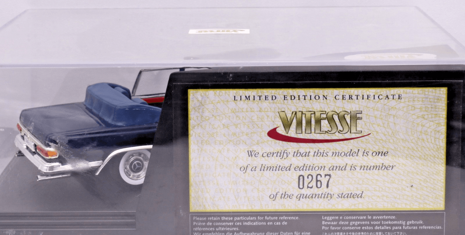 VITESSE ~ LIMITED EDITION 1964 MERCEDES-BENZ 600 LANDAULET (#0267 of 1,320) - Thumbnail 6