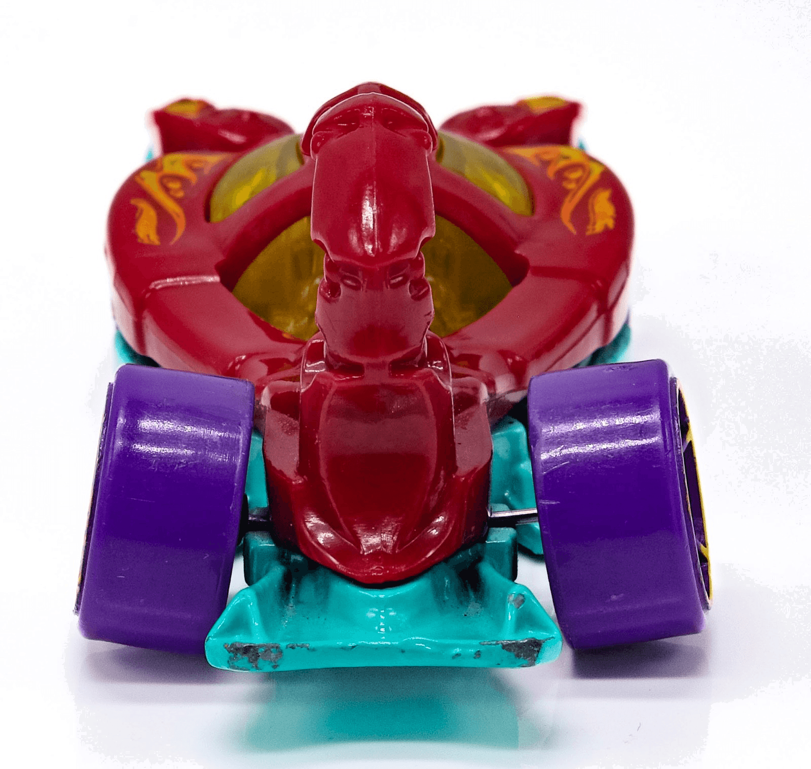 2016 Hot Wheels Street Beasts ~ SCORPEDO (204/250) ~ Red Cyan Purple Diecast - Thumbnail 8