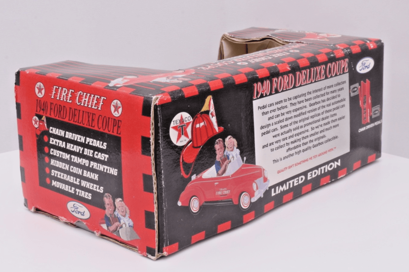 GEARBOX Collectible ~ 1940 FORD COUPE ~ Texaco Fire Chief Series #1 Diecast - Thumbnail 8
