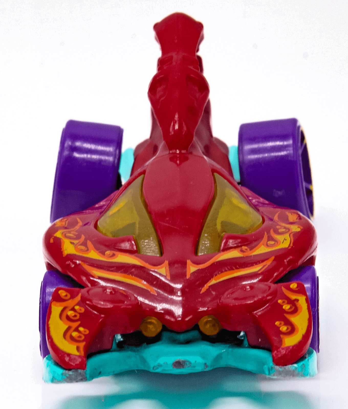 2016 Hot Wheels Street Beasts ~ SCORPEDO (204/250) ~ Red Cyan Purple Diecast - Thumbnail 7