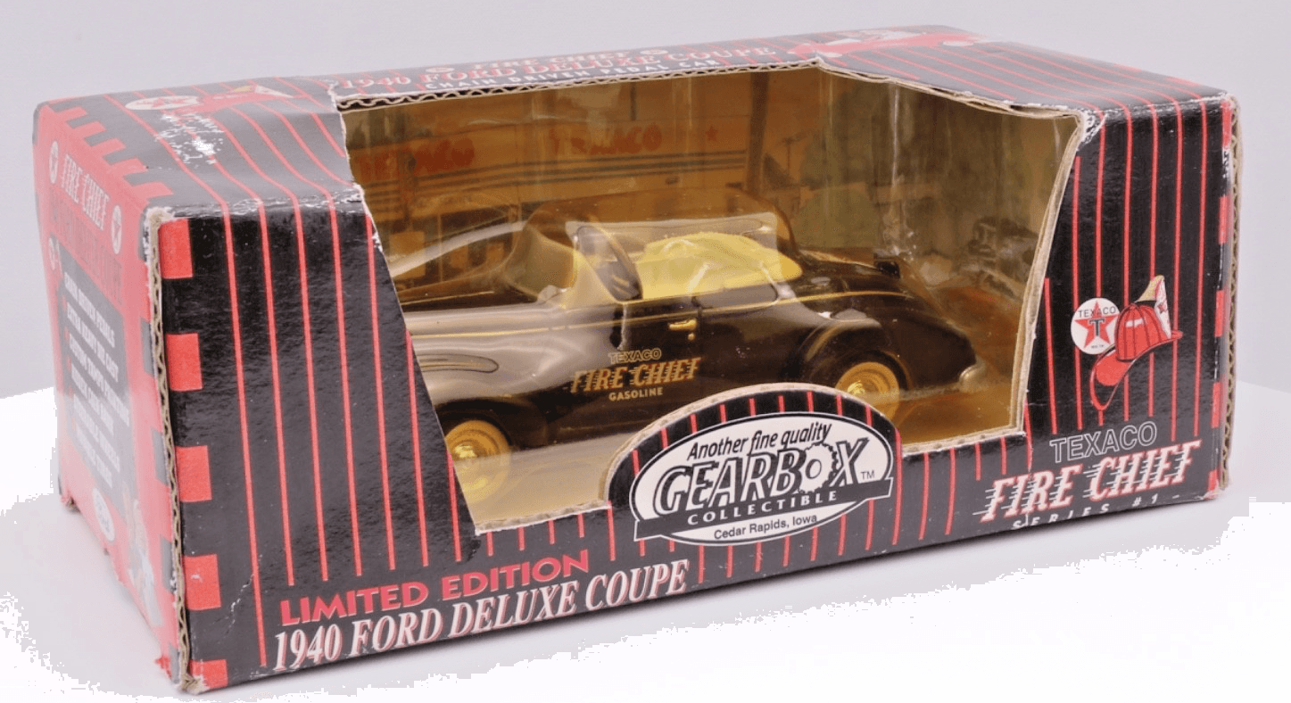 GEARBOX Collectible ~ 1940 FORD COUPE ~ Texaco Fire Chief Series #1 Diecast - Thumbnail 3