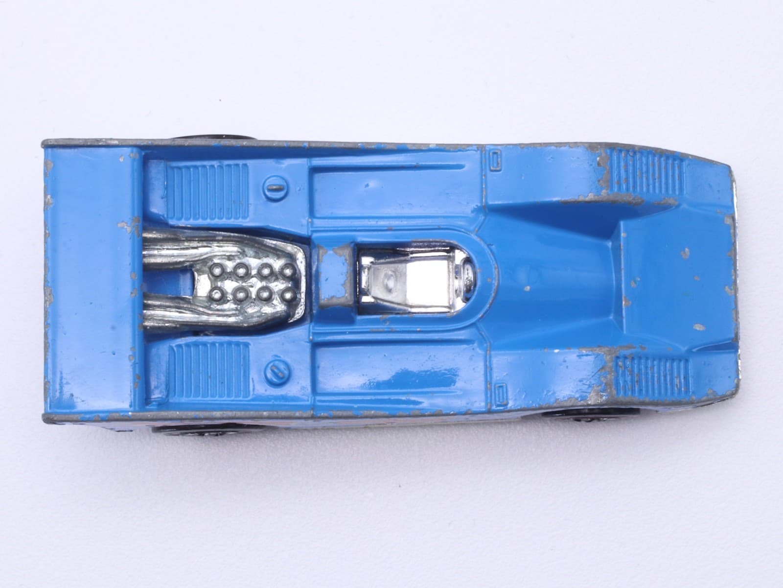 VINTAGE 1973 Hot Wheels Redline ~ AMERICAN VICTORY #9 ~ Blue Race Car Hong Kong - Thumbnail 9