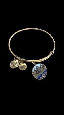 Alex & Ani Bracelet Lot Of 10 Silver & Gold Tone Expandable Bangles With Charms - Thumbnail 3