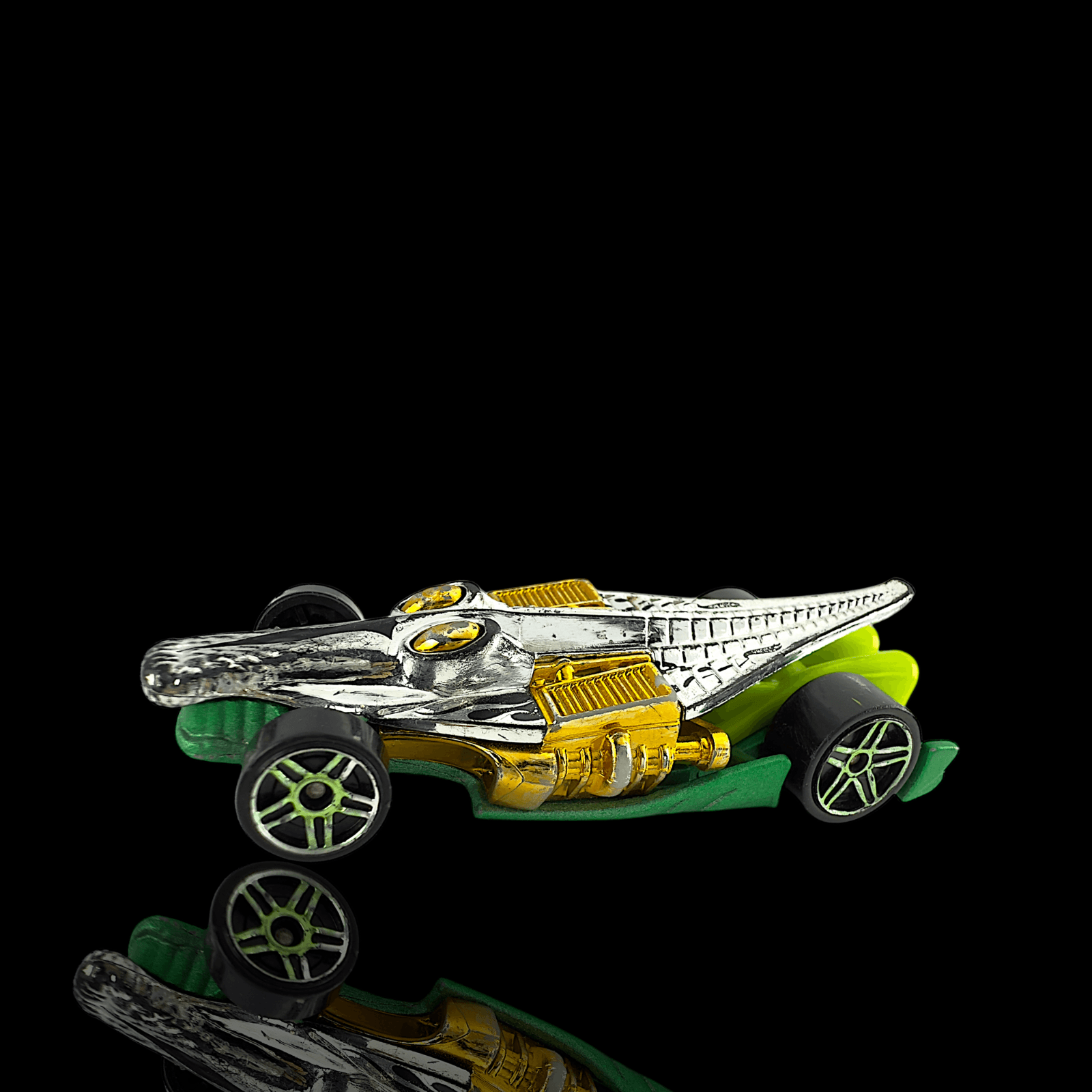Hot Wheels 2013 Croc Rod ~ Collector #142 / 250 ~ HW Racing/Super Chromes - Thumbnail 5