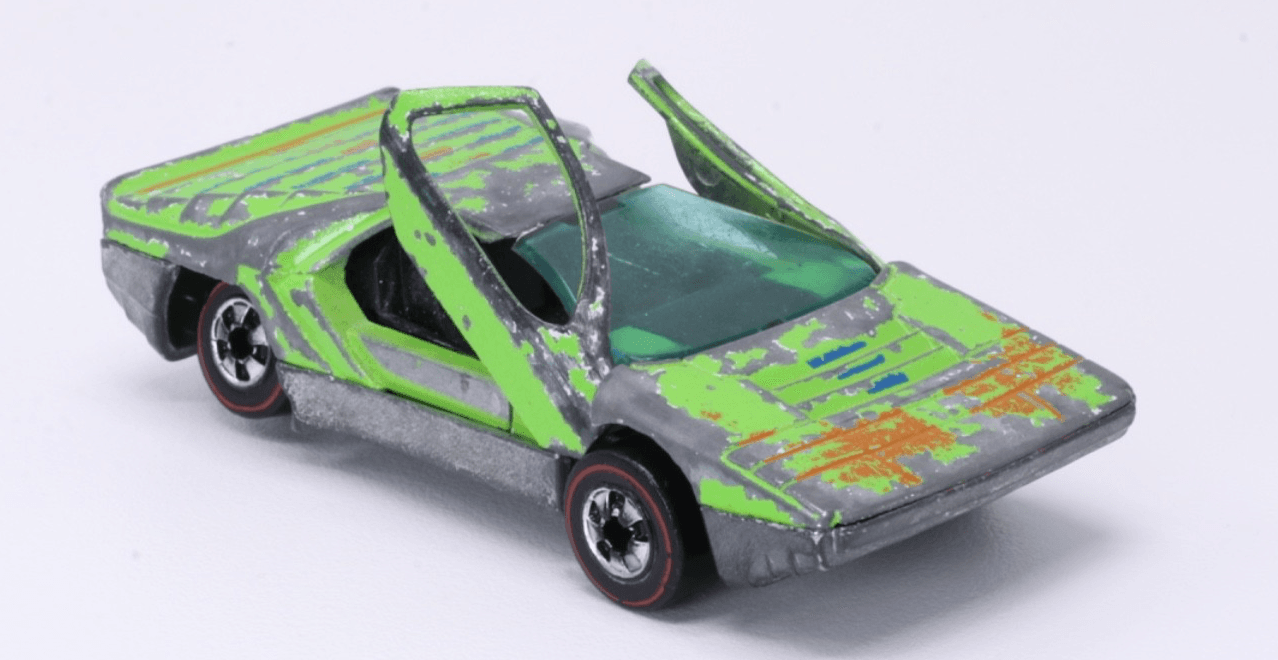 VINTAGE Hot Wheels Redline ~ 1969 CARABO Light Green Enamel Diecast Mattel - Thumbnail 12
