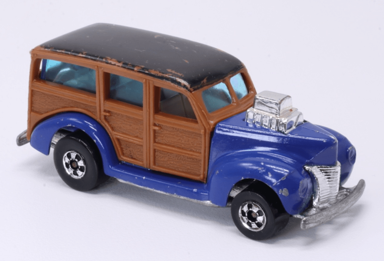 VINTAGE...1979 Hot Wheels Hi-Rakers ~ 1940s WOODIE ~ Diecast Car HK