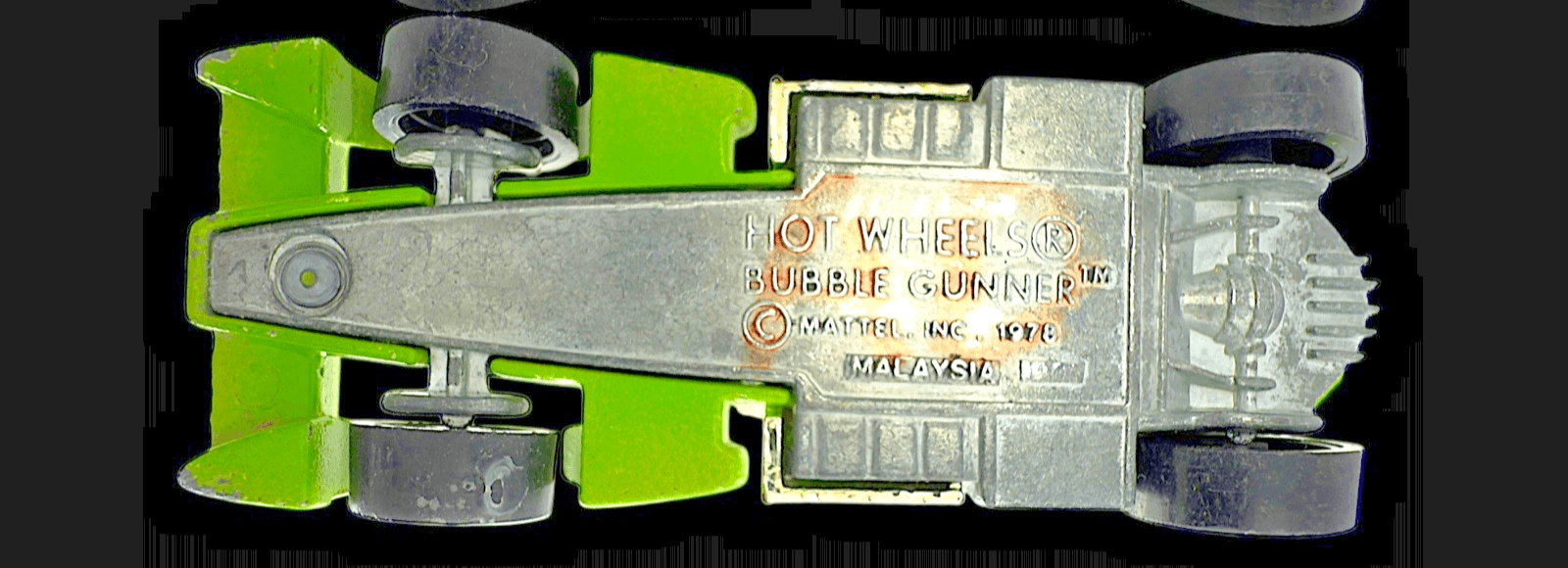 Hot Wheels 1978 Bubble Gunner ~ Green - Thumbnail 7