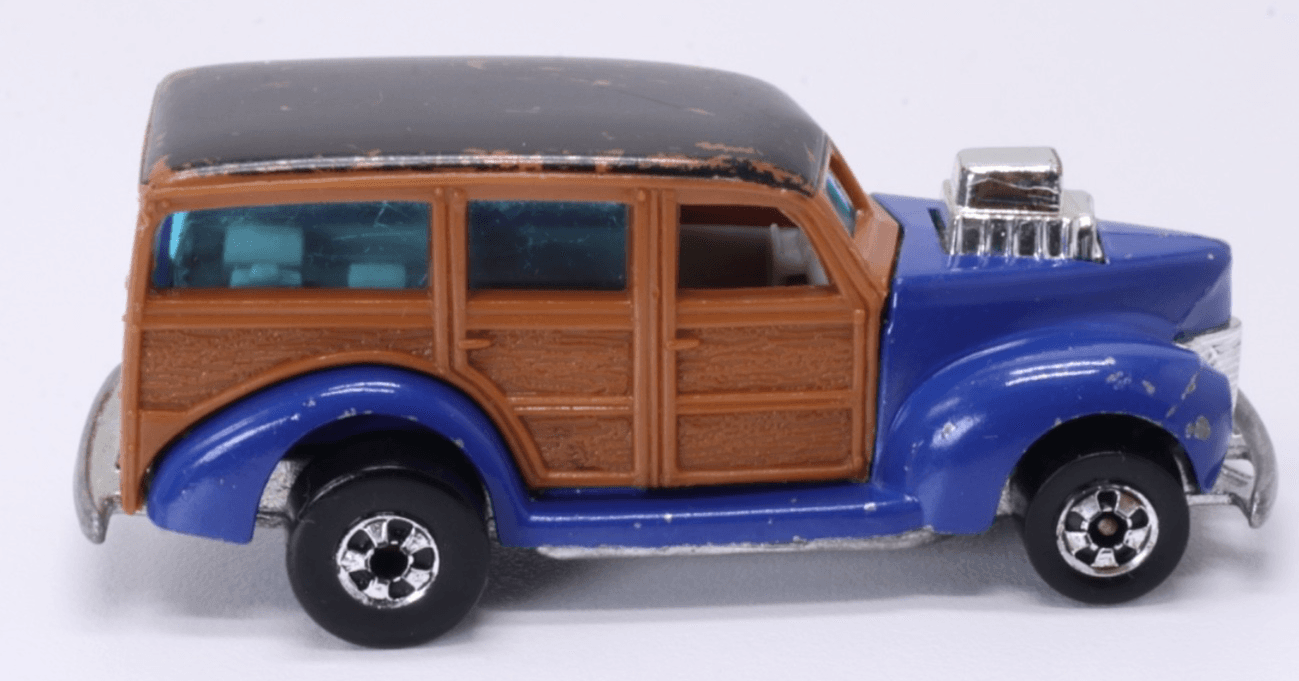 VINTAGE...1979 Hot Wheels Hi-Rakers ~ 1940s WOODIE ~ Diecast Car HK - Thumbnail 3