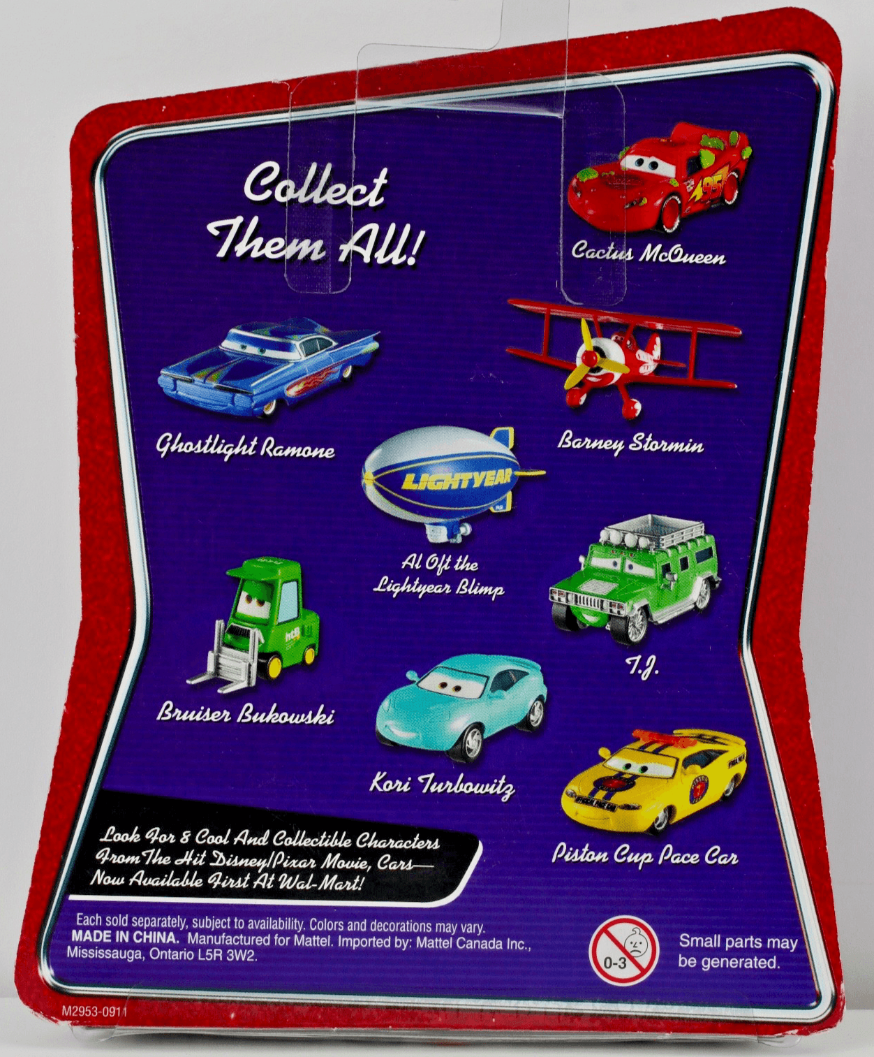 Mattel Disney Pixar Cars ~ CHARLIE CHECKER ~ Piston Cup Pace Car ~ Diecast 1:55 - Thumbnail 2