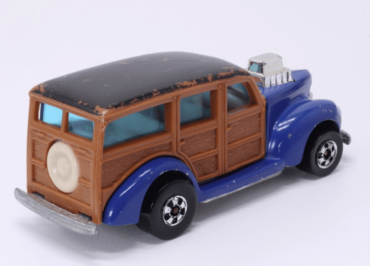 VINTAGE...1979 Hot Wheels Hi-Rakers ~ 1940s WOODIE ~ Diecast Car HK - Thumbnail 6