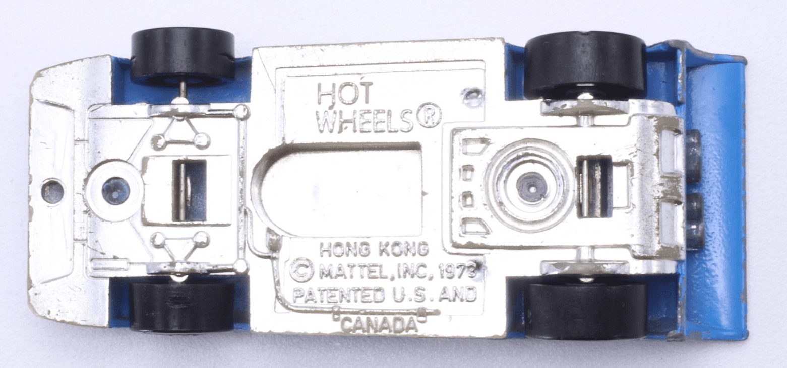 VINTAGE 1973 Hot Wheels Redline ~ AMERICAN VICTORY #9 ~ Blue Race Car Hong Kong - Thumbnail 10