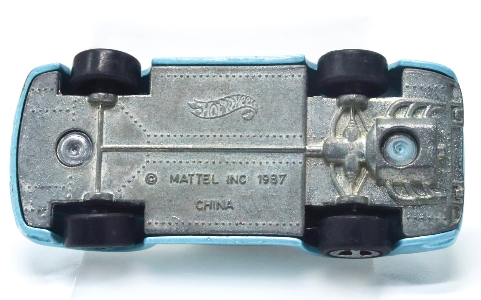 VINTAGE ~ Hot Wheels ~ 1987 PORSCHE 959 ~ Blue 5SP Wheels 1:64 - Thumbnail 10