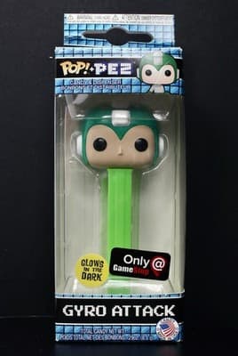 Funko POP Megaman Pez Gyro Attack GameStop Exclusive Glow in the Dark