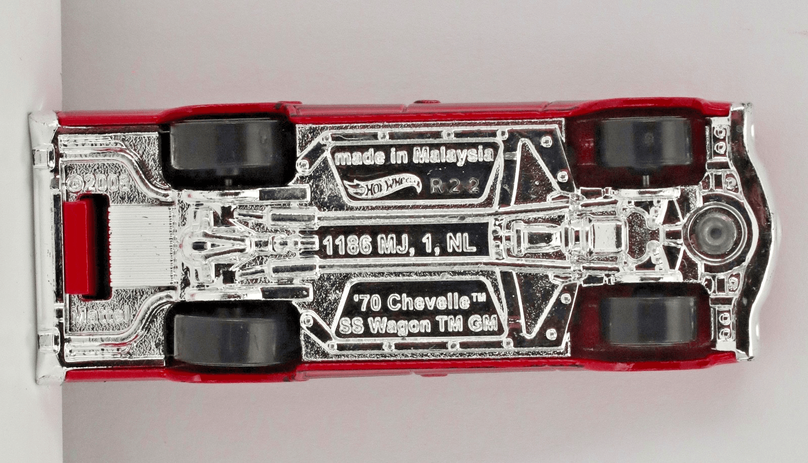 2022 Hot Wheels 1970 CHEVELLE SS WAGON ~ Red HW Wagons 1/5 111/250 - Thumbnail 6