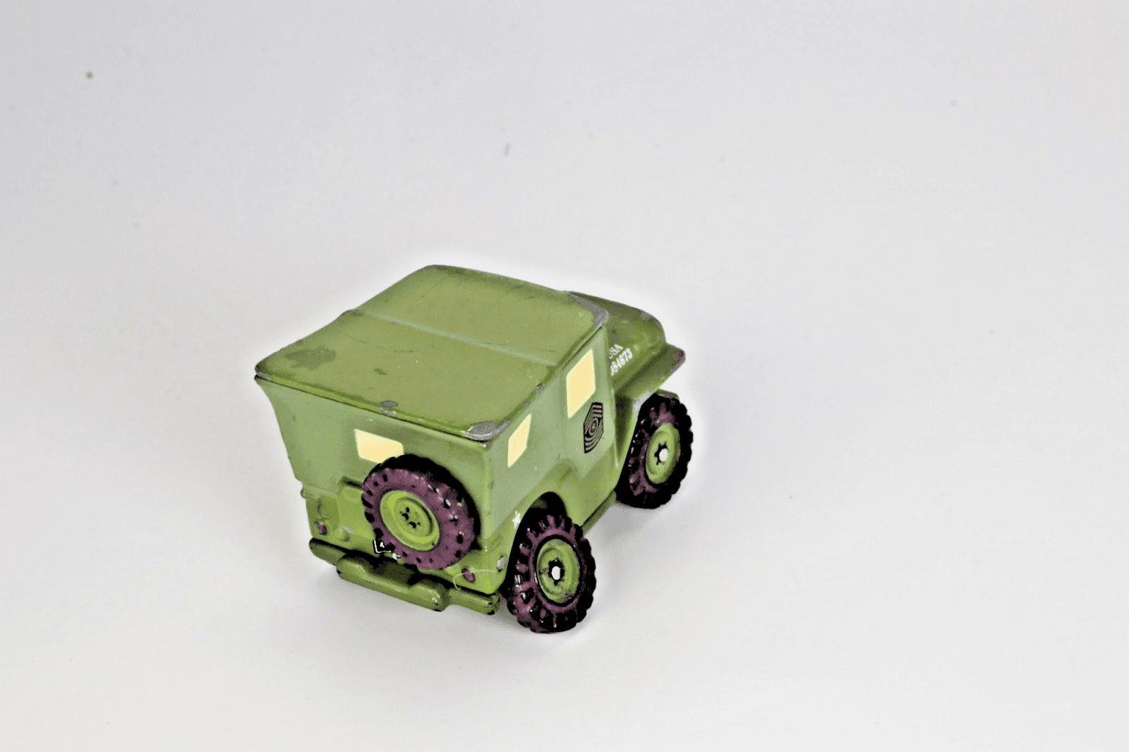 Disney Pixar Cars ~ SARGE ~ Army Green Jeep ~ 1:55 Diecast - Thumbnail 4