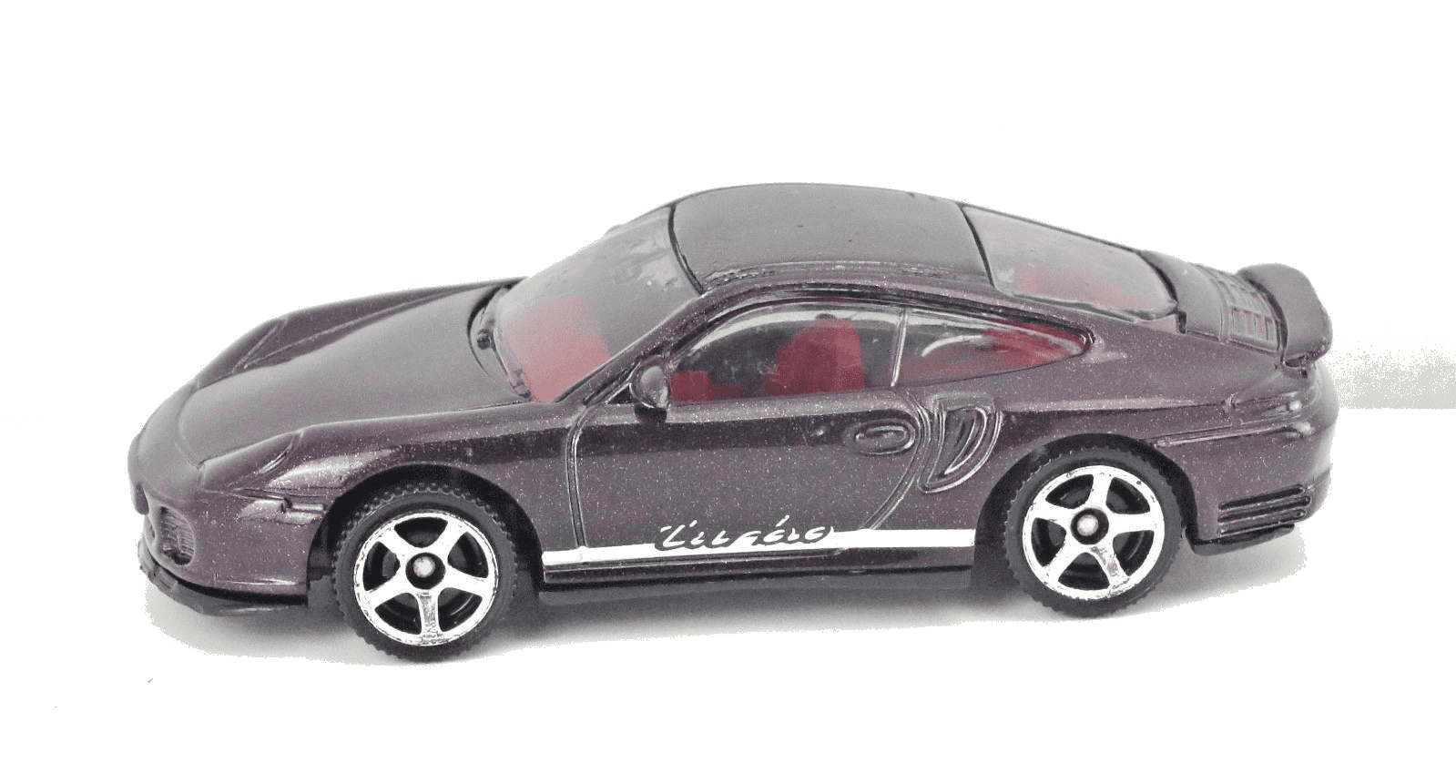 2001 Matchbox ~ PORSCHE 911 TURBO ~ Purple Diecast 1:64 - Thumbnail 2