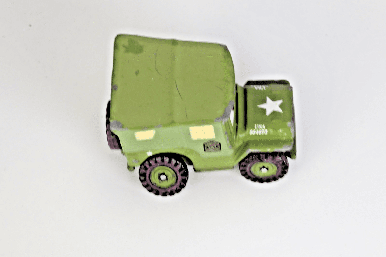 Disney Pixar Cars ~ SARGE ~ Army Green Jeep ~ 1:55 Diecast - Thumbnail 3