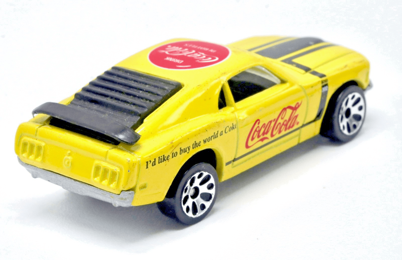 Matchbox ~ Coca-Cola Collectible Series ~ 1970 FORD MUSTANG BOSS 302 ~ 1/64 - Thumbnail 6