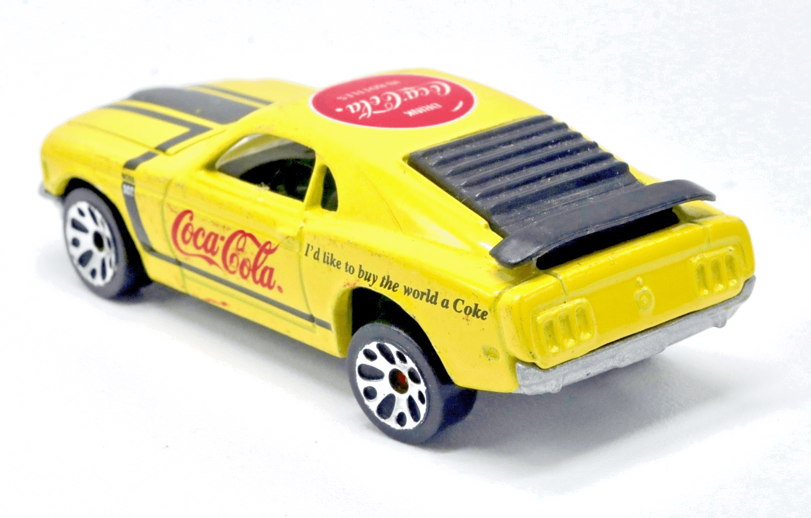 Matchbox ~ Coca-Cola Collectible Series ~ 1970 FORD MUSTANG BOSS 302 ~ 1/64 - Thumbnail 5