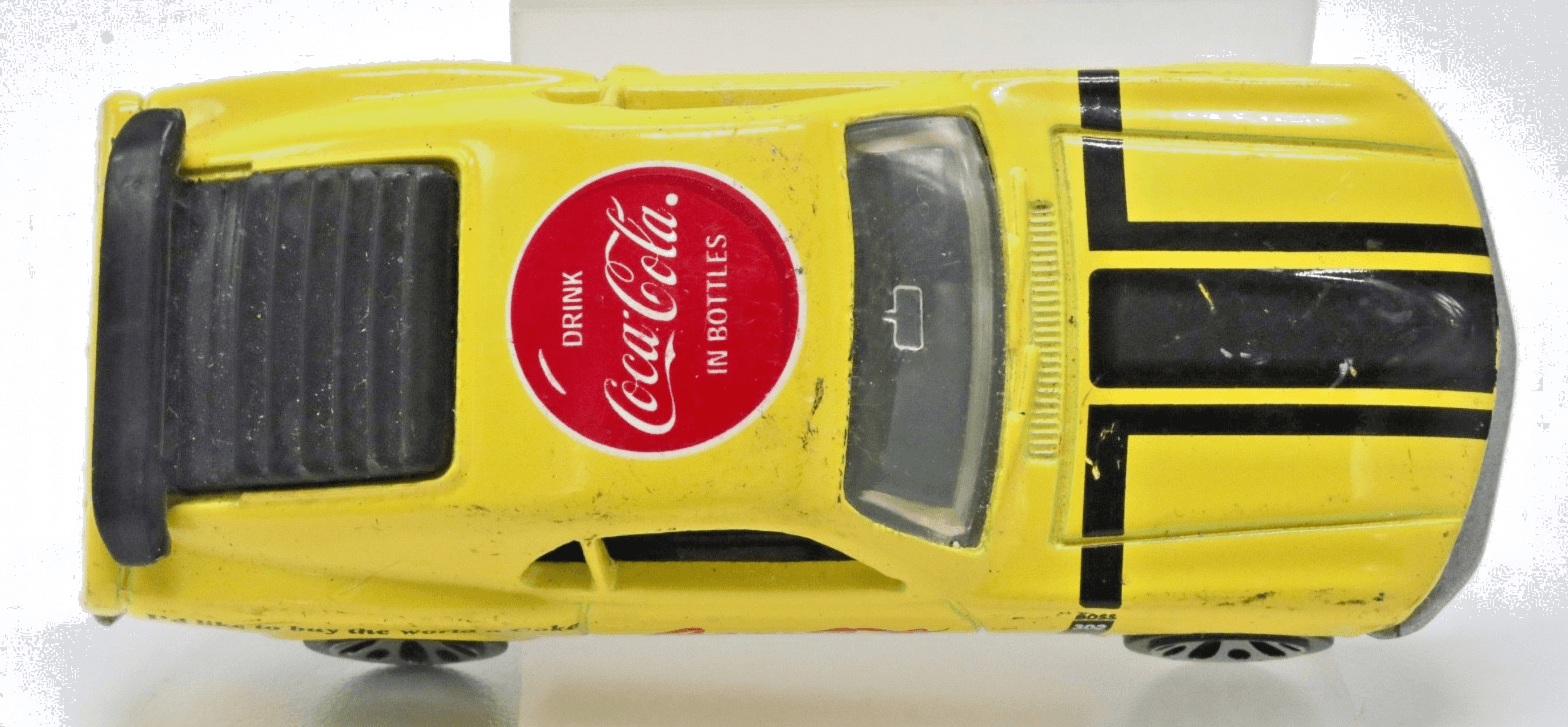 Matchbox ~ Coca-Cola Collectible Series ~ 1970 FORD MUSTANG BOSS 302 ~ 1/64 - Thumbnail 9