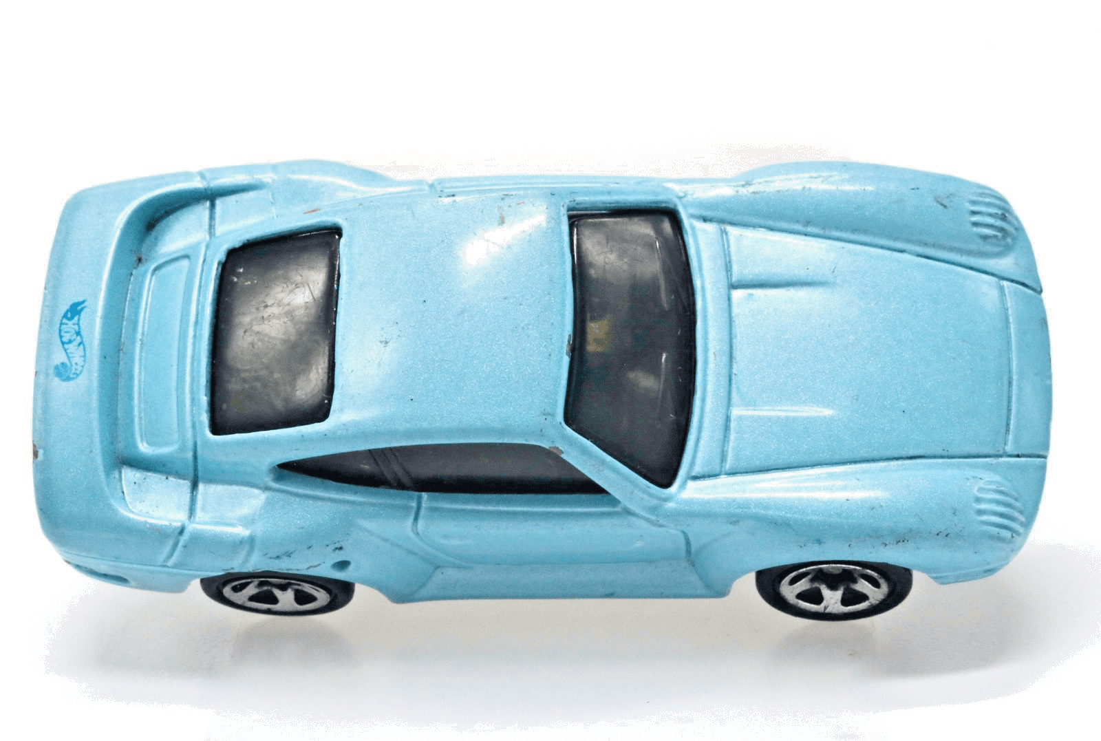 VINTAGE ~ Hot Wheels ~ 1987 PORSCHE 959 ~ Blue 5SP Wheels 1:64 - Thumbnail 9
