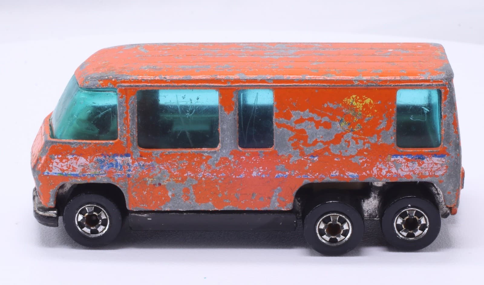 VINTAGE Hot Wheels ~1976 GMC MOTORHOME ~ Diecast 6-Wheel RV Van - Thumbnail 4