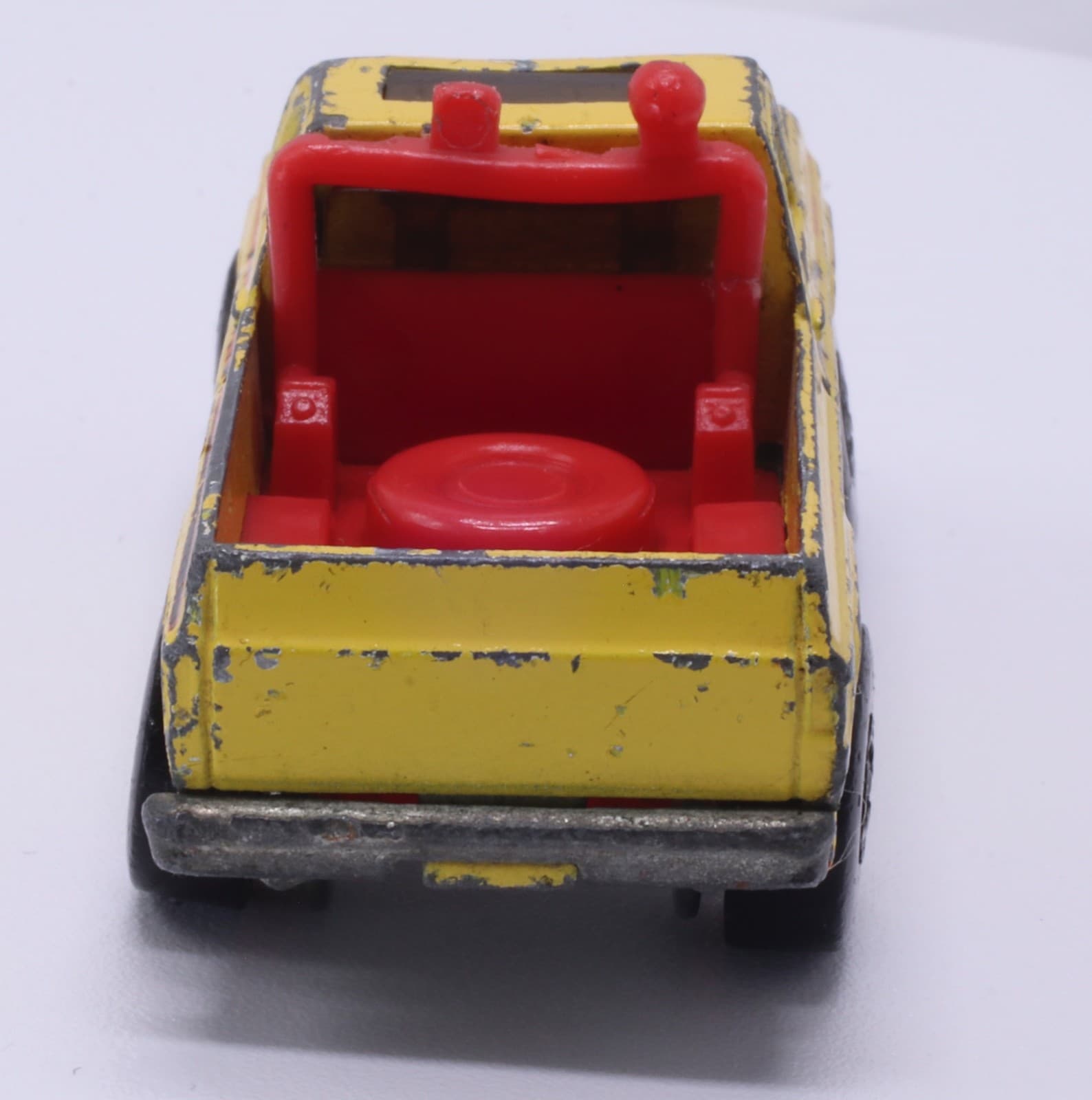 VTG Hot Wheels ~ 1979 SPEEDY REMOVAL SNOW PLOW TRUCK ~ BK Yellow Chevy C-10 HK - Thumbnail 7