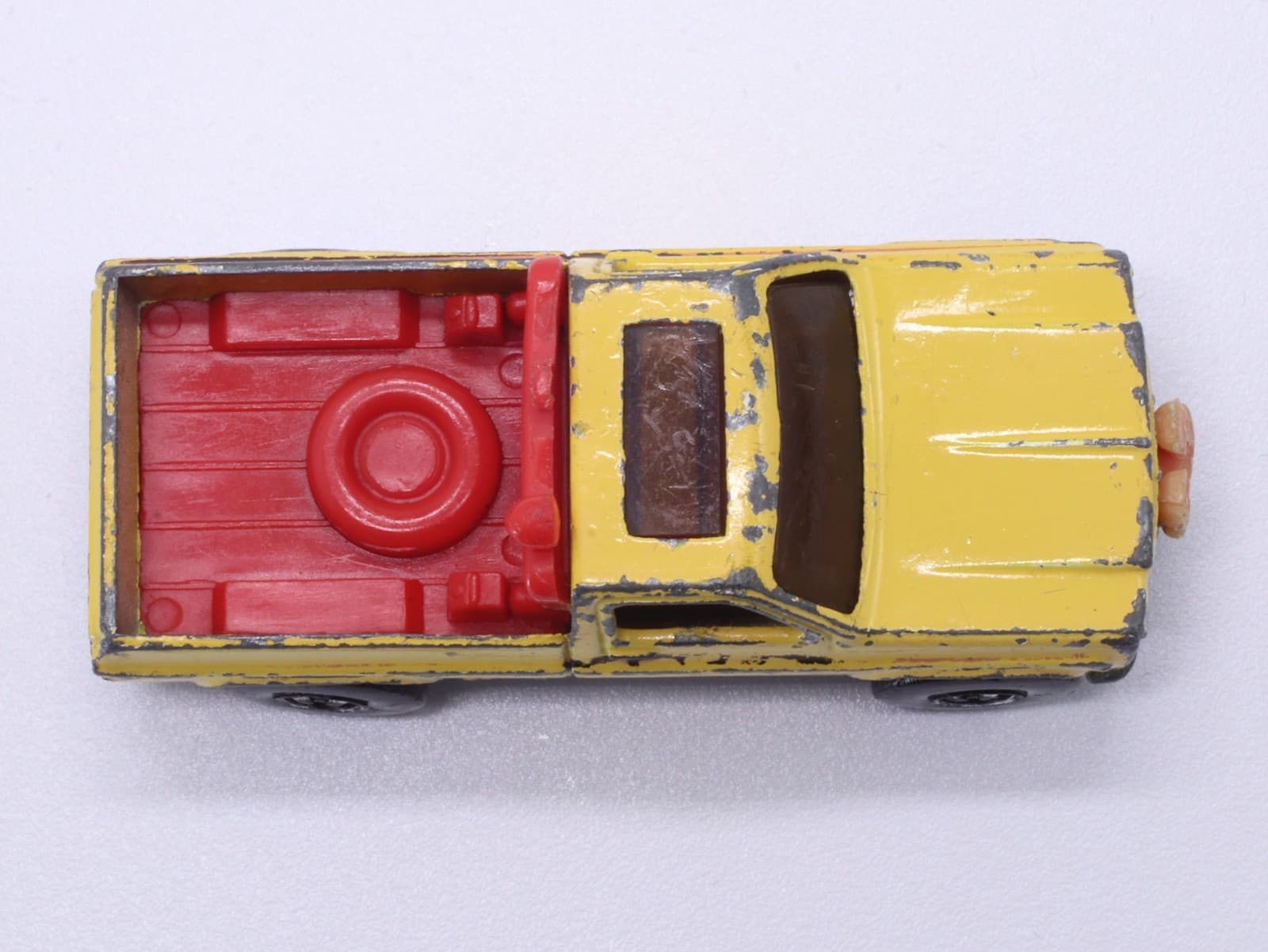 VTG Hot Wheels ~ 1979 SPEEDY REMOVAL SNOW PLOW TRUCK ~ BK Yellow Chevy C-10 HK - Thumbnail 9