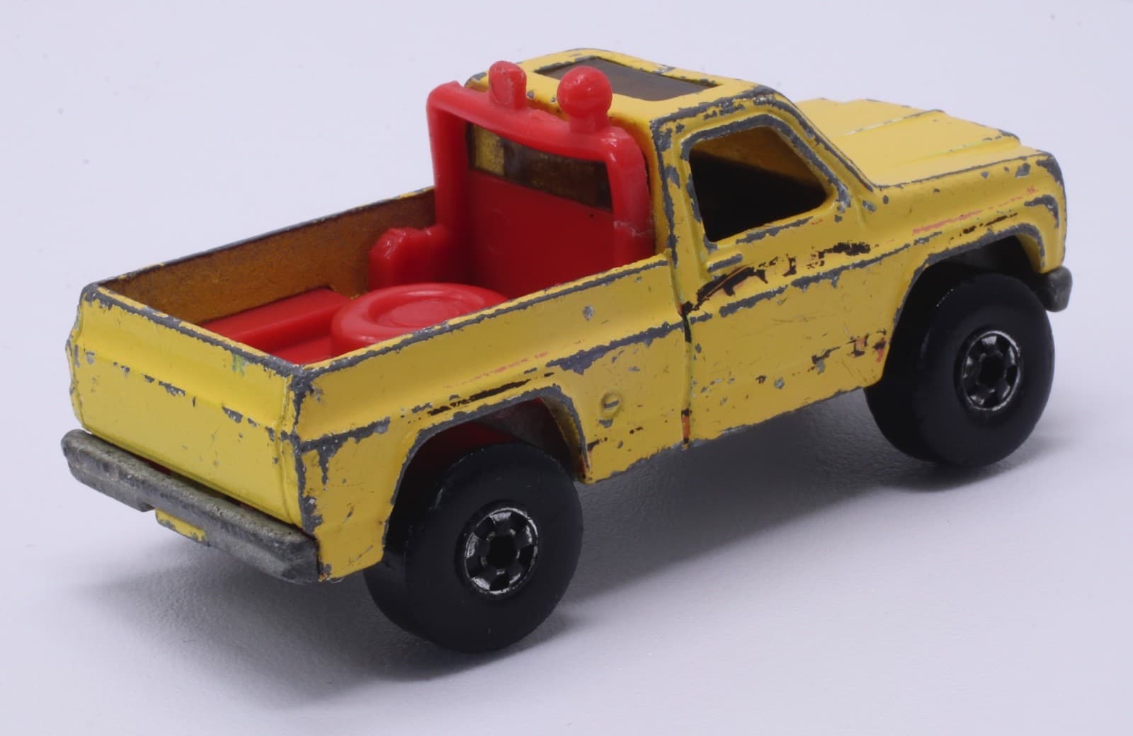 VTG Hot Wheels ~ 1979 SPEEDY REMOVAL SNOW PLOW TRUCK ~ BK Yellow Chevy C-10 HK - Thumbnail 6