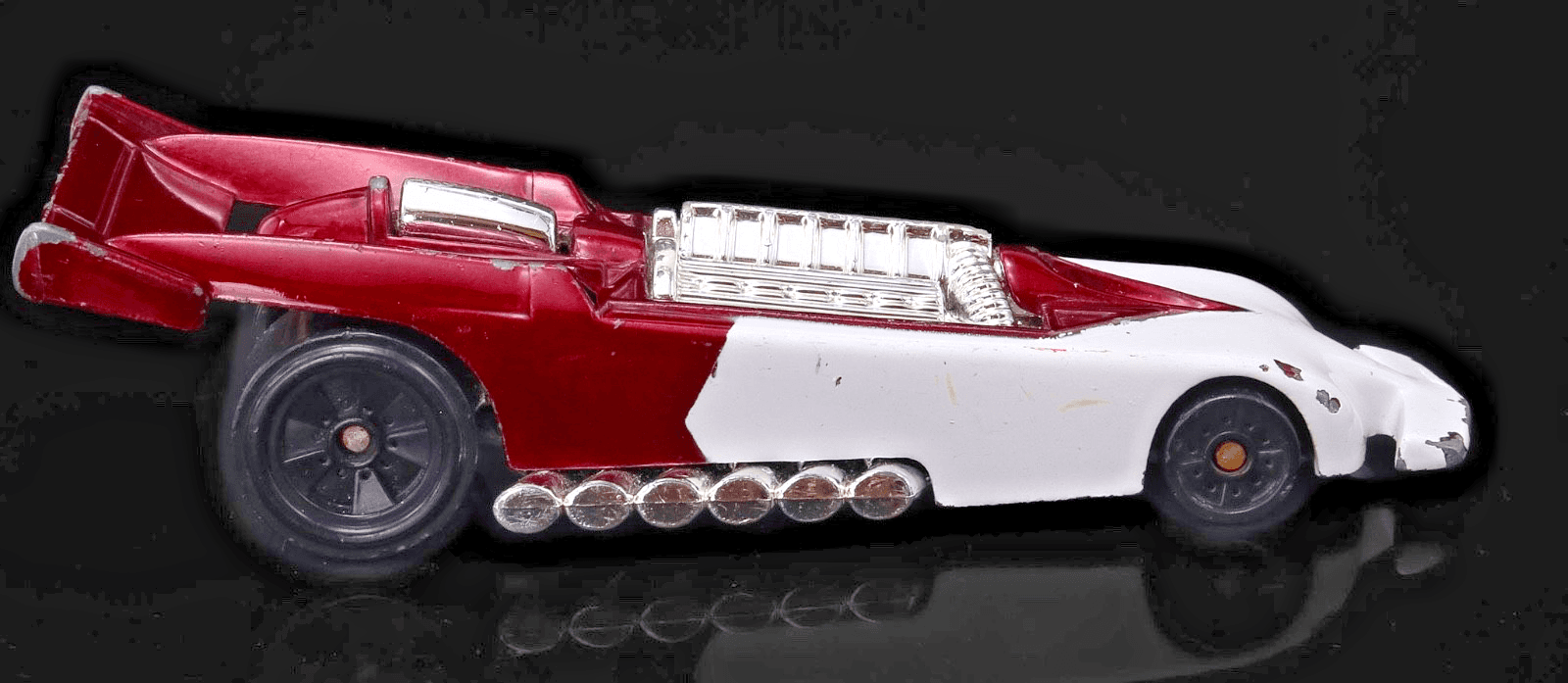 1999 Hot Wheels McDonald's Toy ~ FUTURE DEL WORSHAM FUNNY CAR (16/20) ~ 1/64 - Thumbnail 3