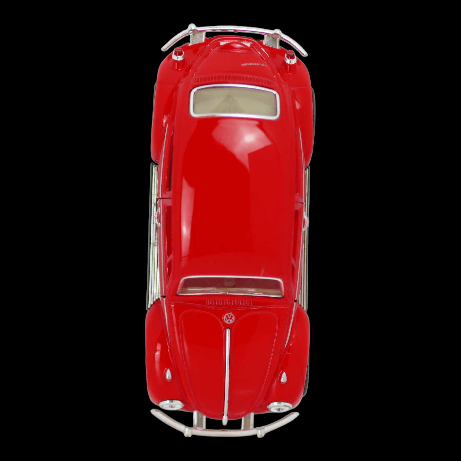 Kinsmart 1967 VOLKSWAGEN VW CLASSIC BEETLE ~ Red ~ 1:32 Diecast Toy Car - Thumbnail 2