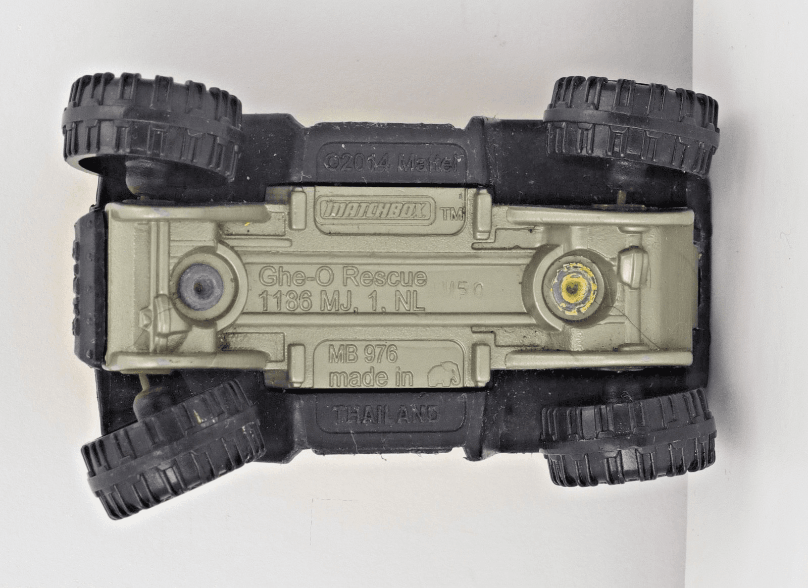2019 Matchbox ~ No Road No Problem ~ Ghe-O Rescue YELLOW | MINT - Thumbnail 7