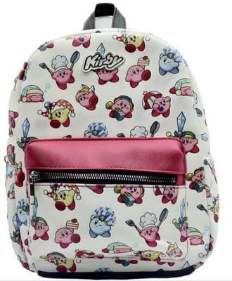 Bioworld Nintendo Kirby Abilities Print Mini Backpack Pink - Thumbnail 9