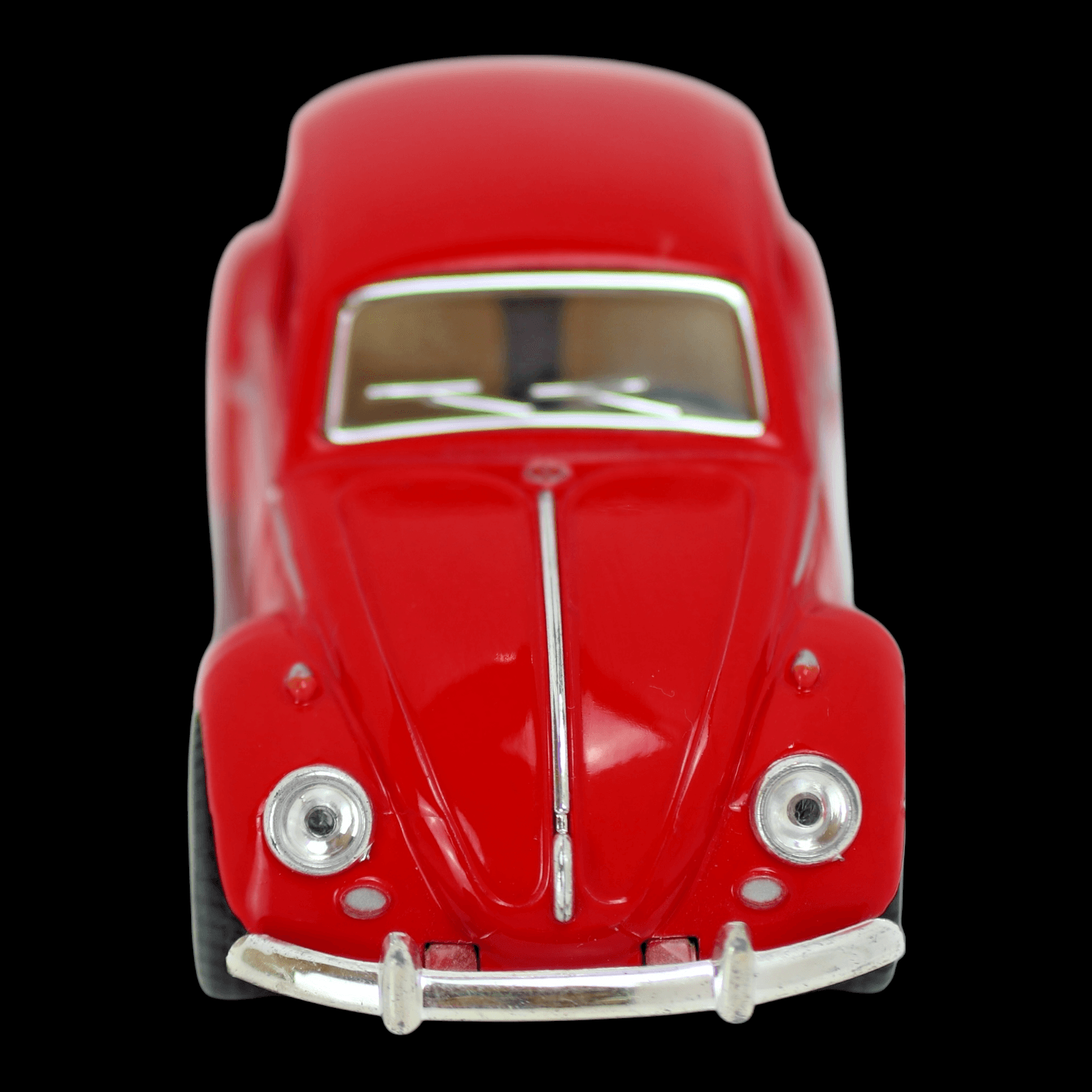Kinsmart 1967 VOLKSWAGEN VW CLASSIC BEETLE ~ Red ~ 1:32 Diecast Toy Car - Thumbnail 4