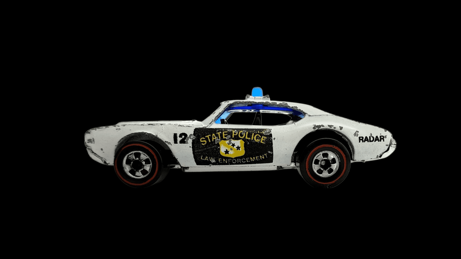 Hot Wheels REDLINE ~ 1976 OLDS 442 STATE POLICE CRUISER ~ VINTAGE - Thumbnail 2