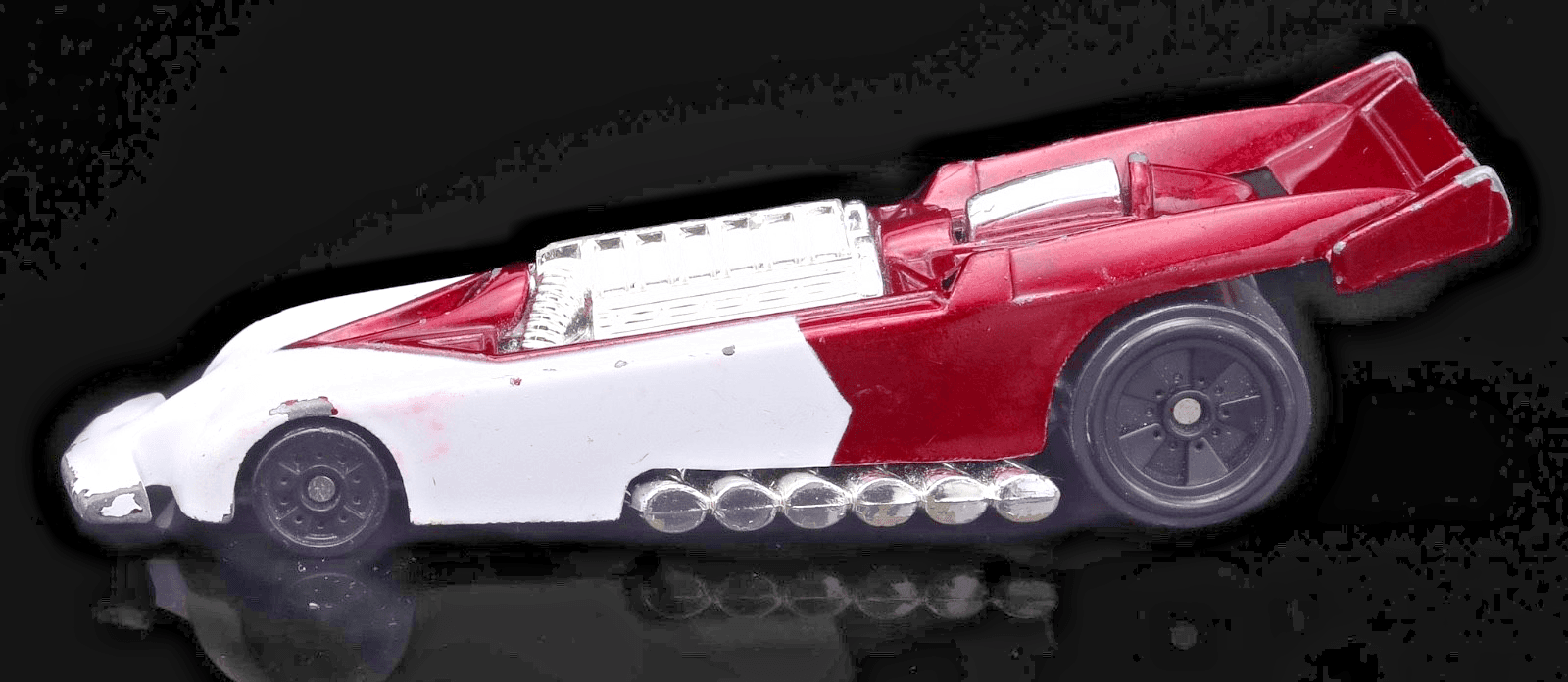 1999 Hot Wheels McDonald's Toy ~ FUTURE DEL WORSHAM FUNNY CAR (16/20) ~ 1/64 - Thumbnail 4