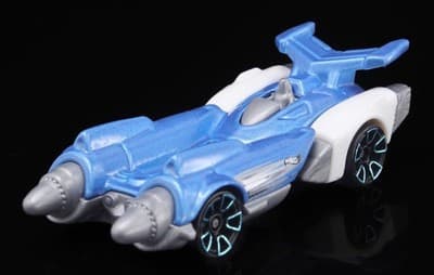 2019 Hot Wheels Multi-Pack Exclusive ~ OLLIE ROCKET ~ Blue 1:64 Diecast - Thumbnail 3