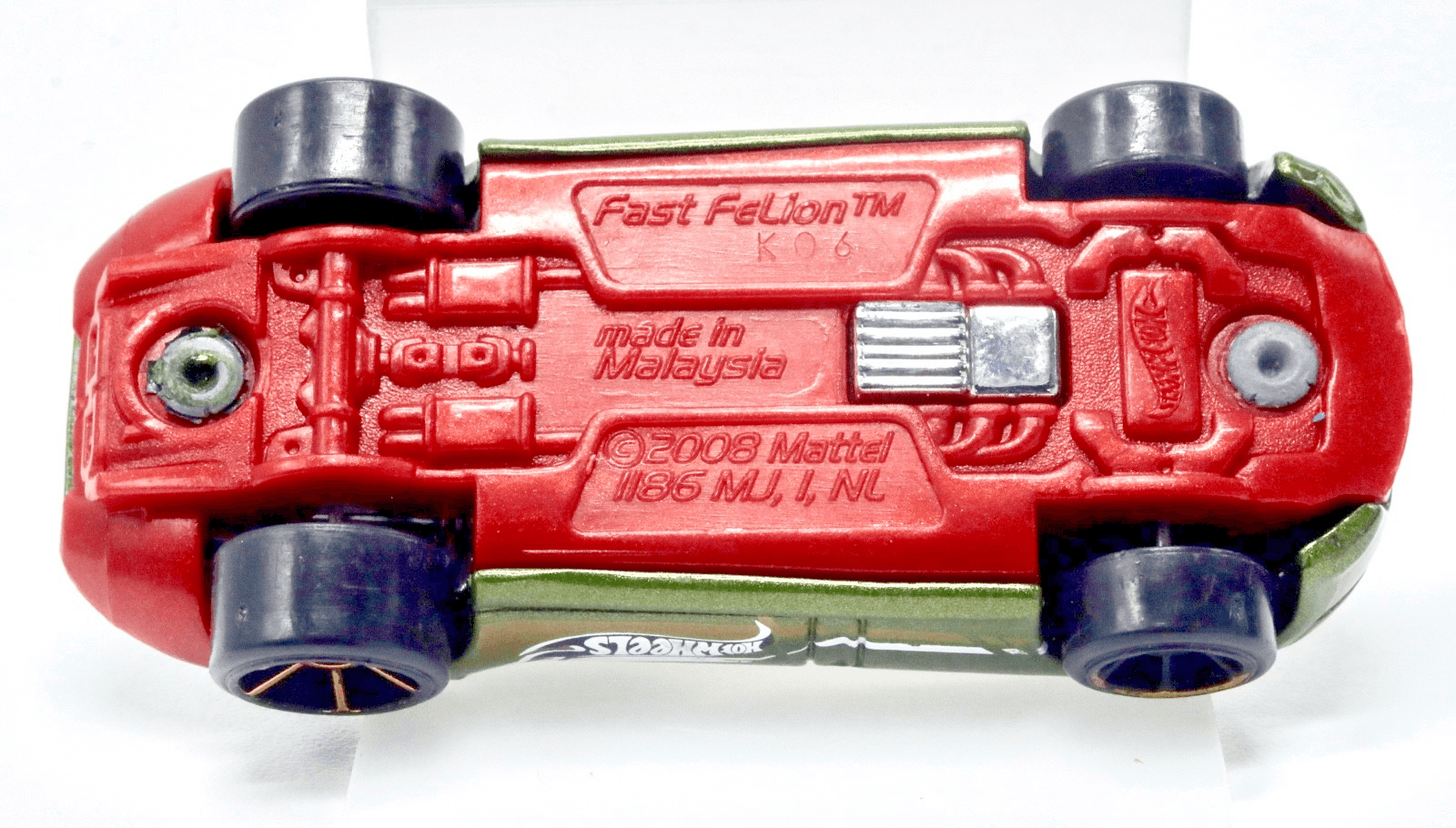 2017 Hot Wheels ~ FAST FELION ~ Green 1:64 Diecast Car - Thumbnail 10