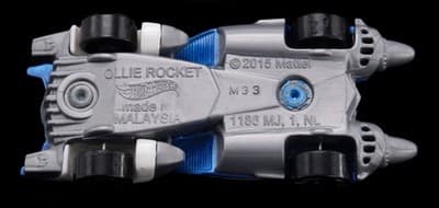 2019 Hot Wheels Multi-Pack Exclusive ~ OLLIE ROCKET ~ Blue 1:64 Diecast - Thumbnail 10