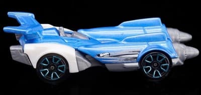 2019 Hot Wheels Multi-Pack Exclusive ~ OLLIE ROCKET ~ Blue 1:64 Diecast - Thumbnail 4