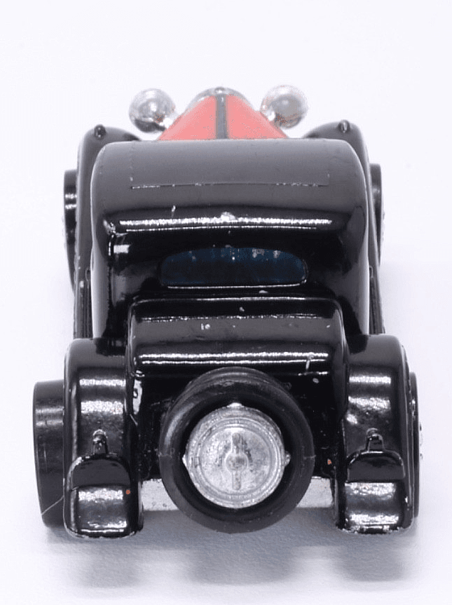 VINTAGE 1980 Hot Wheels 1937 BUGATTI ~ Black Red 1:64 Blackwall Diecast HK - Thumbnail 7