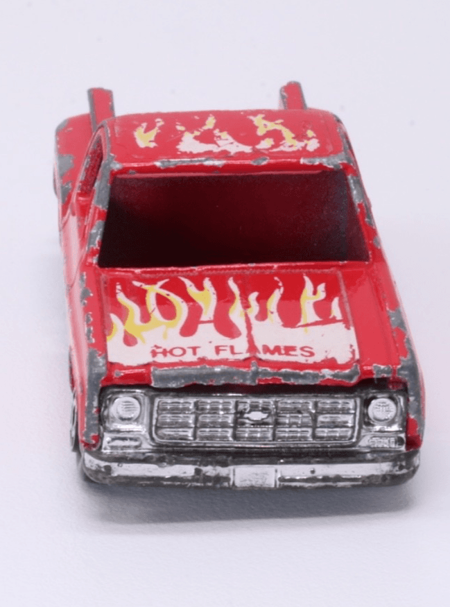 Yat Ming ~ 1979 CHEVROLET STEPSIDE PICKUP ~ Red 1:64 Diecast Hong Kong - Thumbnail 8