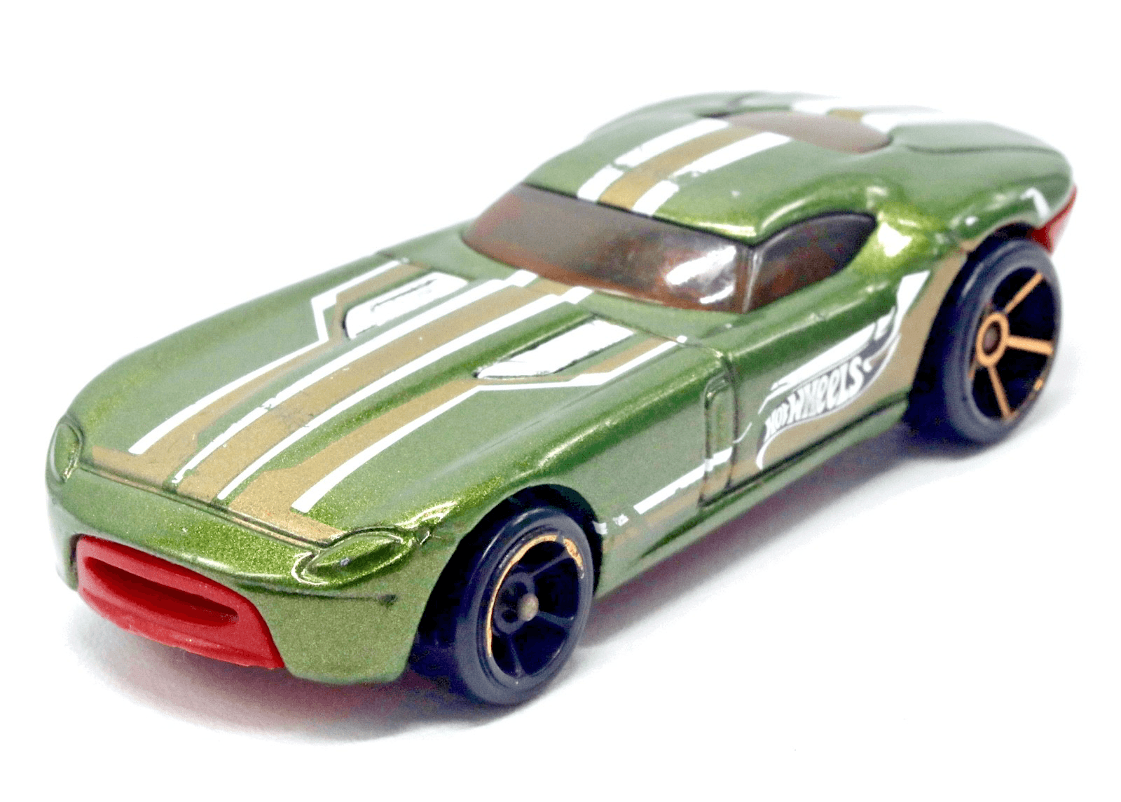 2017 Hot Wheels ~ FAST FELION ~ Green 1:64 Diecast Car - Thumbnail 2