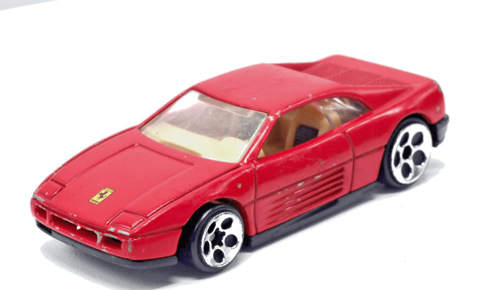1998 Hot Wheels Mainline ~ FERRARI 348 ~ Red 1:64 Diecast Car