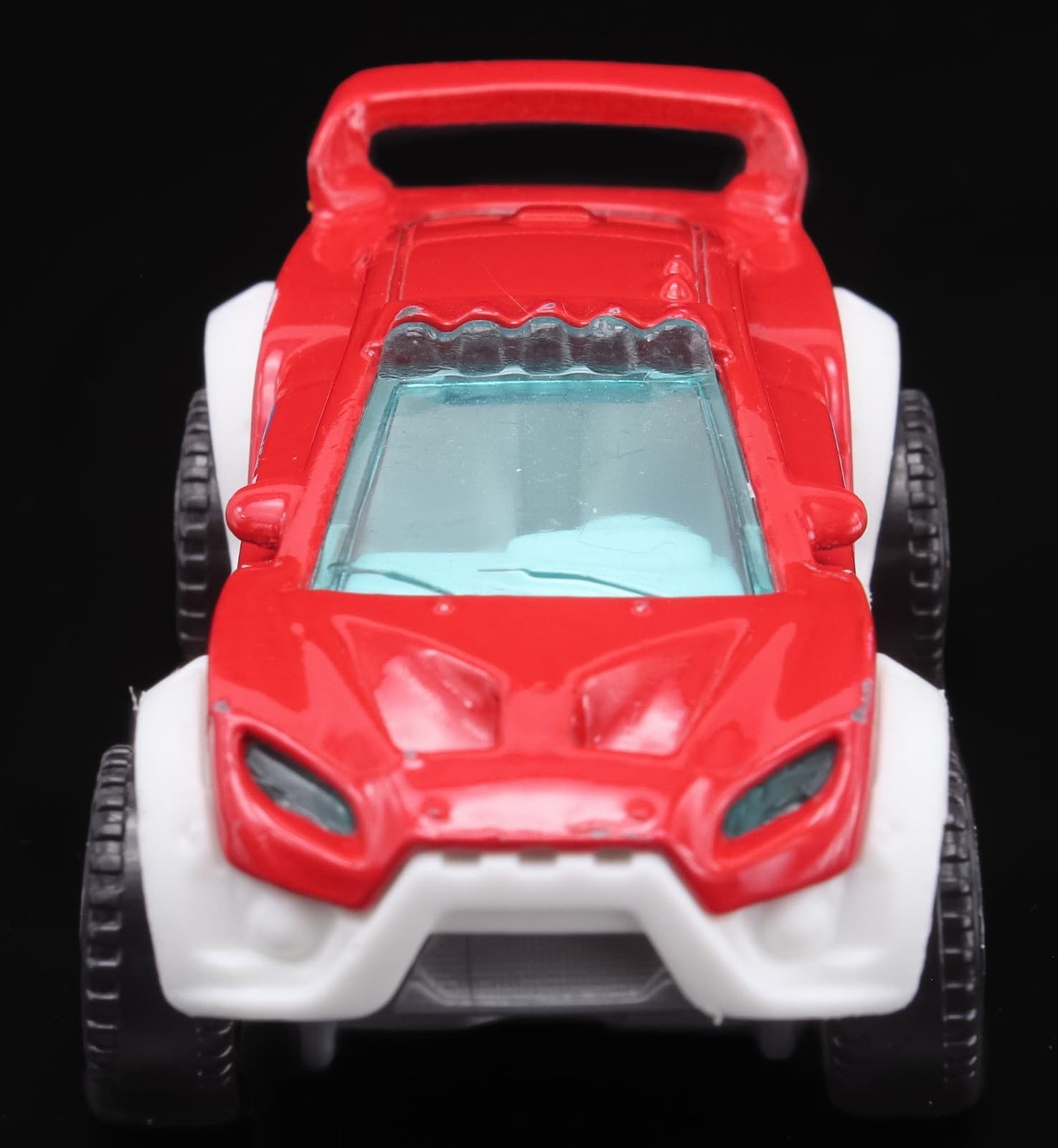 2012 Matchbox ~ TERRAIN TROUNCER 4X4 ~ Red 1:64 Diecast - Thumbnail 9