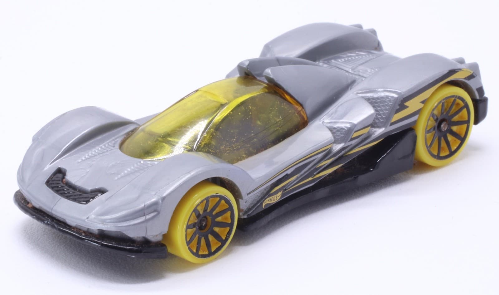 2020 Hot Wheels Nitrobot Attack 5~Pack ~ TEEGRAY ~ Loose 1:64 Silver Diecast Car - Thumbnail 2