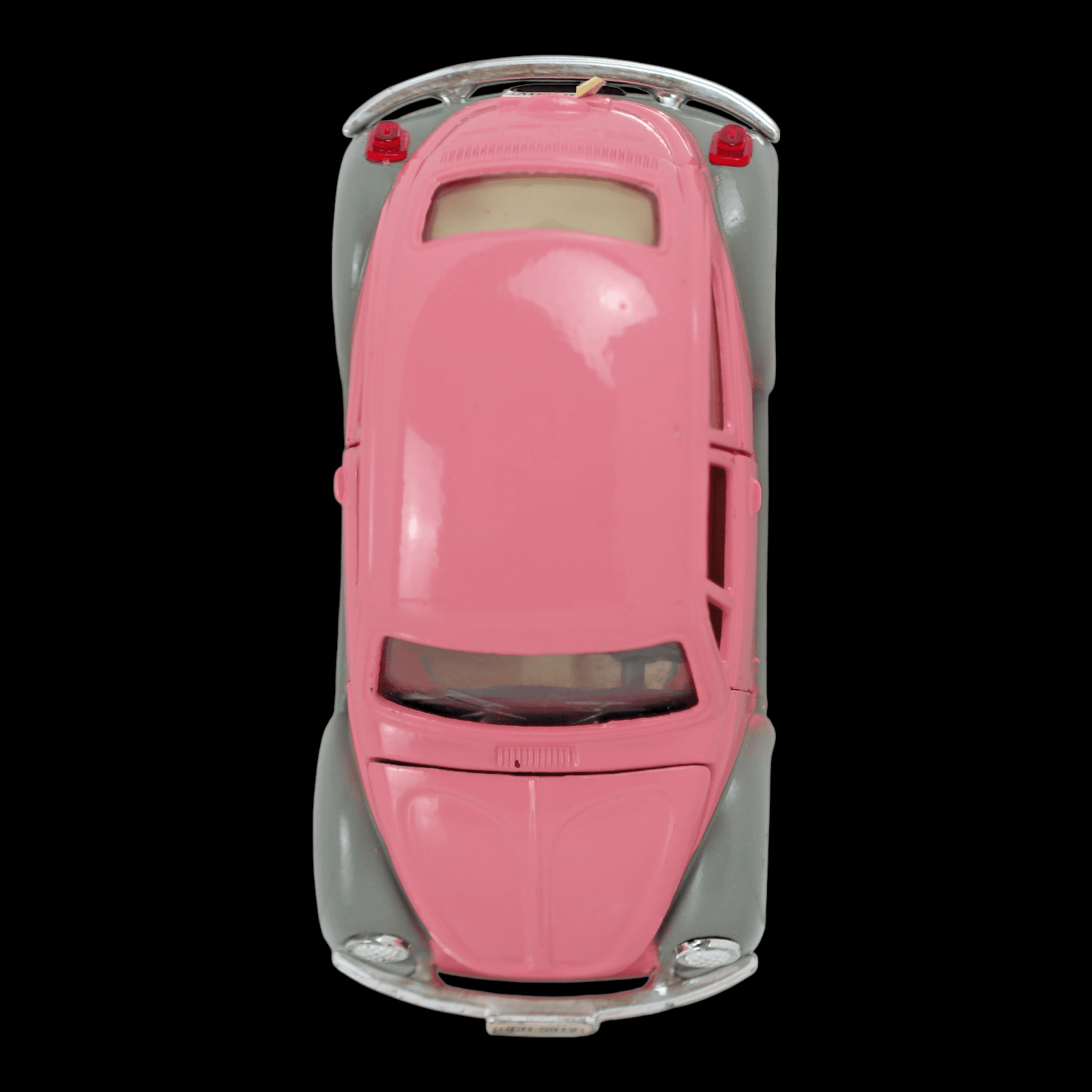 Kinsmart 1967 VW BEETLE ~ Pink ~ "Pullback" Diecast Toy Car ~ 1:32 - Thumbnail 4