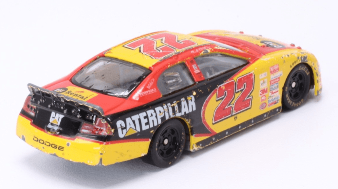 NASCAR ~ WARD BURTON #22 ~ 2003 DODGE INTREPID ~ Caterpillar 1:64 Diecast - Thumbnail 6